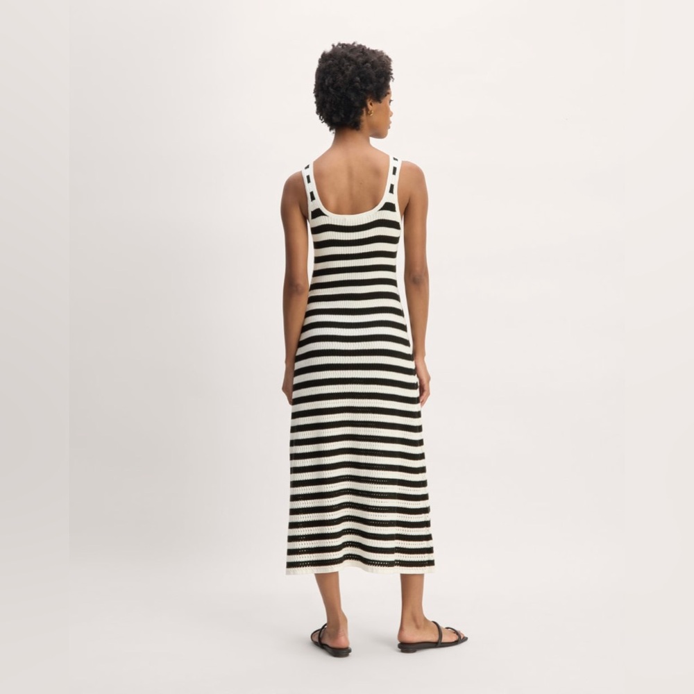 Everlane The Crochet Knit Tank Dress, size medium - Picture 2 of 10